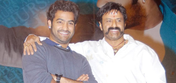 jr ntr,balakrishna,dictator audio launch,nannaku prematho,balakrishna with jr ntr,young tiger,amaravati  నందమూరి అభిమానుల ఆశ నెరవేరుతుందా?